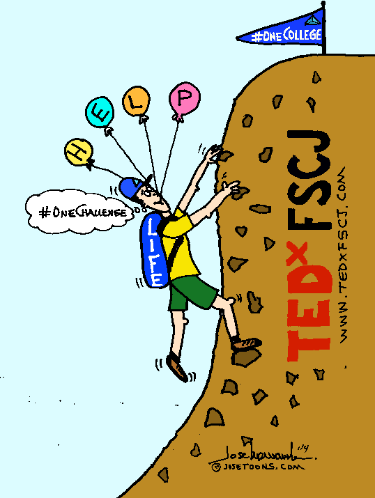 2014 08 TEDxFSCJ Challenge Color